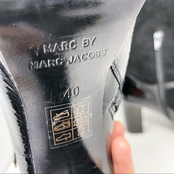 Marc by Marc Jacobs Mary Jane Platform Boots Size 40 - Picture 9 of 12